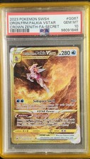 Pokemon PSA 10 Origin Forme Palkia VSTAR GG67 Crown Zenith picture