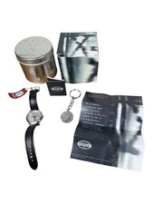 1997 Fossil X-Files Watch LE LI-1633 NIB #03079/10000 Rare Tin Keychain Set NOS picture