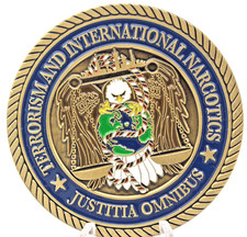 DOJ SDNY Terrorism & International Narcotics Challenge Coin 2