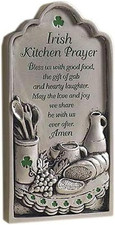 Irish Kitchen Prayer Plaque picture