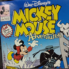 Disney Comics Mickey Mouse Adventures #1 Mickey Mouse Color Comic Book Lot picture