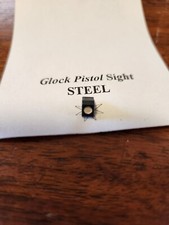 Vintage Glock Front Sight Steel, White Dot, With Hexagonal Head, OLD-BUT-NEW  picture
