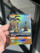 2025 Topps Chrome SpongeBob From The Kitchen Of Squidward Tentacles /25 BB-14 picture
