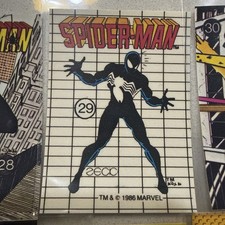  1986 Official Marvel Universe Sticker Album w/77 stickers complete set 💥HTF picture
