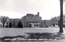 Real Photo Postcard Hamilton County Hospital in Webster City, Iowa picture