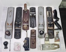 Wood Planner Parts Lot - 7 Bodies - Bailey - Stanley -  picture