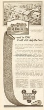 1921 STA-SO Laminated Slate Chicago IL Roof Surface Oklahoma City OK Roofing Ad picture