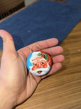 Vintage Santa Claus Yo-Yo Metal MCM 1960s Hong Kong Yoyo Toy Christmas picture