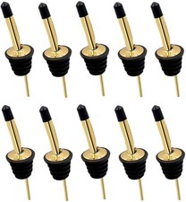  24-Piece Pouring Spout Set for Liquor - Stainless Steel (Gold) picture