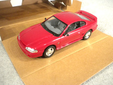 VINTAGE AMT ERTL 6295 1994 Ford Mustang GT Dealer Promo Model Car Laser Red-NEW picture