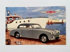 1954 LAGONDA 3-LITRE TWO-DOOR SALOON AND DROPHEAD COUPE ORIGINAL SALES BROCHURE picture