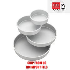 Wilton Aluminum Non-Stick Bakeware Round Cake Pans, 6