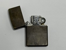 Vintage April 2001 Zippo Lighter w/ Brass Case picture