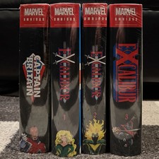 Marvel Excalibur Omnibus Volumes 1 2 3 + Captain Britain | 4 Book Lot New Sealed picture
