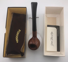 NOS Unsmoked Vintage Hardcastle Polish 97 Straight Billiard Pipe London Briar picture