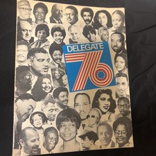 Bi-Centennial Edition Delegate 1976 Democratic Party Guide Book Magazine picture