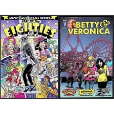 Archie Comics Lot Americana Best of Eighties Book 2 Betty & Veronica #1 Variant picture