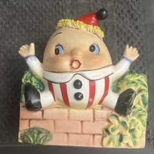 VTG MCM Hysco Japan Humpty Dumpty Figural CLOWN Planter (Mold #1558) 1950-60's picture