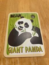 Bear Snack Animal Cards - Various animals picture