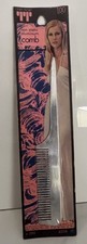 NOS Vtg Tip-Top Aluminum Comb Teasing Styling #318 Made Japan factory sealed HTF picture