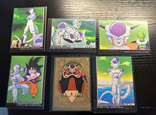 AMADA 1999 Dragon Ball Z Non-Sport Trading Card Lot of 6 Frieza Goku Piccolo picture