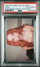 2025 ITZY YUNA PSA AUTHENTIC • Girls Will Be Girls Photobook Ver POB Digi Cam PC picture
