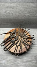 Vintage Wiss Utica Pexto Shears Pliers Lot Primitive Blacksmith Snips Italy  picture