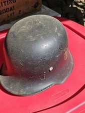 WWII M34 Double Decal GERMAN CIVIL POLICE HELMET picture