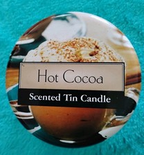 HOT COCOA SCENTED CANDLE IN A TIN picture