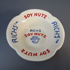Rich's Soy Nutz Vintage Bowl 6.75