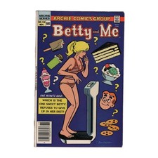 Betty and Me #136 Controversial Diet Cover GGA Good Girl Art 1983 Comic Archie picture