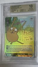 jake the dog at wx02-004 sp bgs 10 weiss schwarz adventure time finn psa cgc  picture