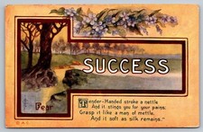 Postcard A 618, Success, a unique card that I was unable to trace. picture