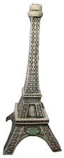 Vintage Barsottini Certaldo Italia Ceramic Eiffel Tower Decanter 1968 Damaged picture