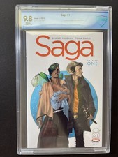 SAGA #1 *CBCS 9.8* (IMAGE, 2012)  BRIAN K. VAUGHAN  FIONA STAPLES  LIKE CGC picture