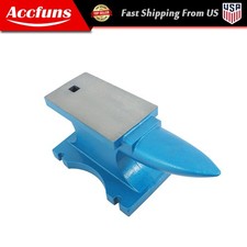 110Lbs Single Horn Anvil Cast Steel Anvil Blacksmith for Sale Forge Steel Tools picture