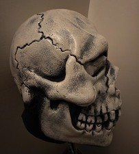 Don Post Skull Mask Vinyl 1967/80-83 JUMBO White picture