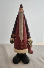 Williraye Studio Santa Holding Stocking & Christmas Star 11