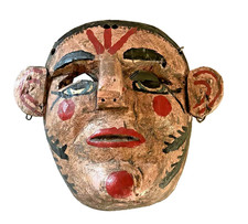 RARE VINTAGE MEXICAN MALINCHE MASK picture