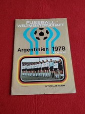 1978 World Cup Argentina Sticker Album Scrapbook Vintage EAM KPA HTF picture
