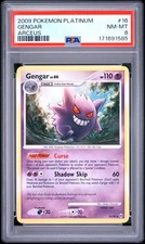 Gengar 16/99 PSA 8 Arceus Pokemon Card Game picture