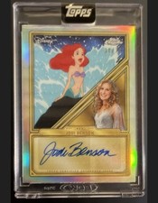 2025 Topps Disney Mint Jodi Benson Ariel Chrome Auto 31/75 picture