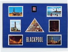 Postcard Blackpool England picture