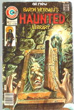 Charlton Baron Weirwulf’s HAUNTED LIBRARY #25 1976 Tom Sutton Art picture