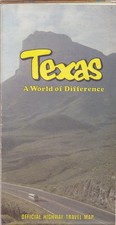 1979 Official State Issue Road Map of Texas picture