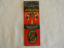 Camden New Jersey beverage beer brewery lager pilsner ale matchbook picture