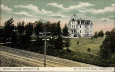 Redfield SD South Dakota Redfield College c1900-20s Vintage Postcard picture
