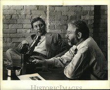 1980 Press Photo Brothers Carley, David and James in Milwaukee Office picture