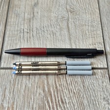 Lamy Accent Wood Grip Black Ballpoint Pen With Refills picture