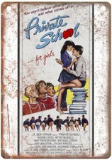 Private School Vintage Movie Poster Old Retro Look Metal Sign MP3547 picture